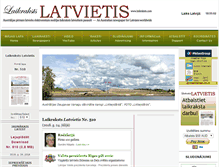 Tablet Screenshot of laikraksts.com